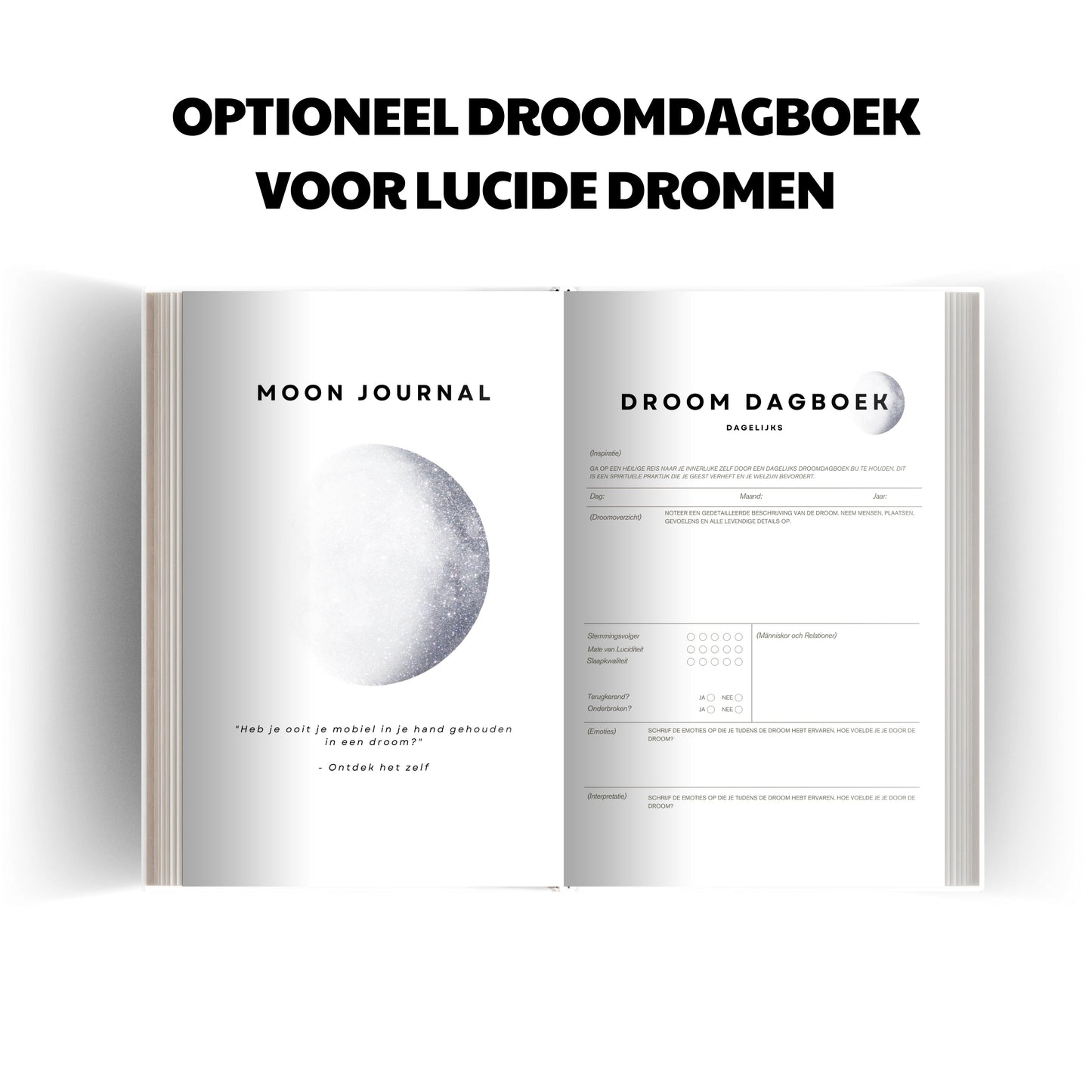 Moon Journal voor Koppels